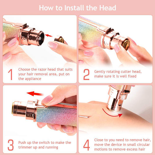 SilkyTouch Facial Trimmer